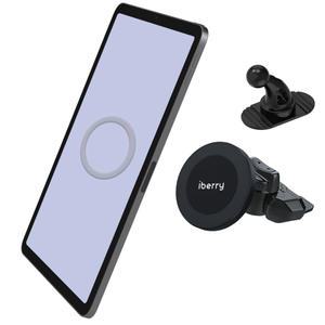아이베리 UF 듀얼모드 차량용 태블릿 휴대폰 초강력 맥세이프 자석 거치대 CD슬롯 및 대쉬보드