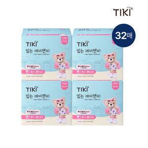 티키 입는오버나이트 데이팬티 32매(8입X4팩) 중형/대형