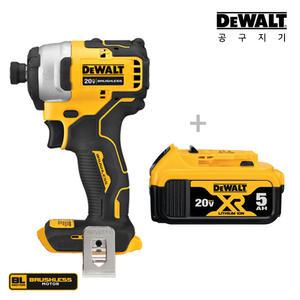 디월트 20V 18V 무선 전동 충전 임팩 드라이버 베어툴 DCF809N+DCB184 5.0Ah 배터리