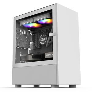 :3RSYS R120 미니타워 컴퓨터 PC 케이스 (화이트)