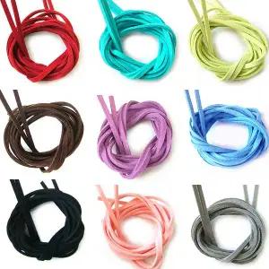 ALL 비즈 줄끈 3mm 세무끈 (길이 90cm) 한팩 10줄, 컬러선택