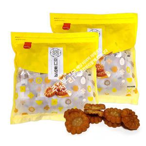 삼립 미니꿀약과 (1kg)대용량 x 2봉 간식 과자 빵