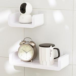 무지주 무타공 벽선반 벽걸이 주방 욕실 수납 미니 빔프로젝트 홈카메라 선반