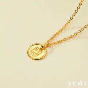 24k 순금 만자써클 한돈 목걸이 3.75g