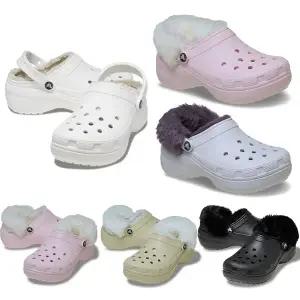 [크록스](신세계 사우스시티)클래식 플랫폼 라인드 클로그 우먼  207938,212854 (택1)