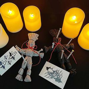 스트레스해소 저주인형만들기 저주인형 지푸라기 스트레스 부두 해소 화풀이