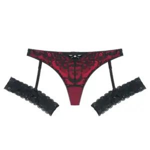 [롯데백화점]섹시쿠키 레이스 탈부착 레드 가터 SCWPZB03