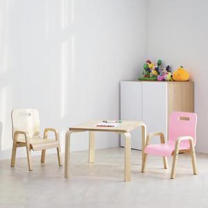 일루일루 프로스 책상의자세트 높이조절의자2개+책상+2단계다리