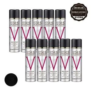 더마클라센 스타일앤 볼륨짱짱 흑채 스프레이 블랙 120ml x10