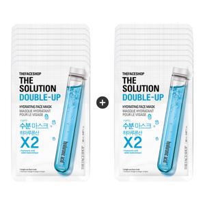 8+8 더페이스샵 더 솔루션 더블업 수분마스크시트