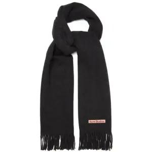 New Canada 뉴 캐나다 핑크라벨 머플러 블랙 멜란지 CA0102 975