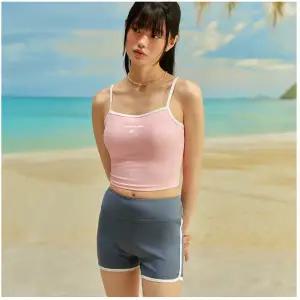 [레노마수영복](하남점) 지퍼백 폴리백 증정 여성 슬리브리스 래쉬가드 세트 핑크 RN-LS2E901-PK