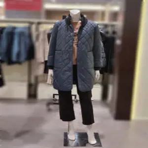 [트리아나] 소고 트리아나니트배색 솜 패딩TI4FA05