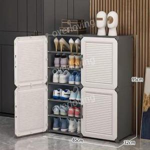 플라스틱 수납함 이동식 선반 서랍 신발장 B 야외