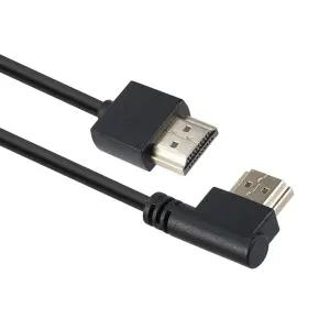 IH770 Coms 초슬림 HDMI 2.1 케이블 3m 우향 꺾임 / 8K60Hz TV 모니터 PC 노트북 플스5 셋탑 / 두께 3mm