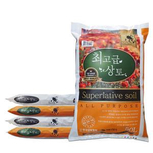 최고급상토 50L 대용량 상토 배양토 텃밭 비료 퇴비 분갈이 흙 원예