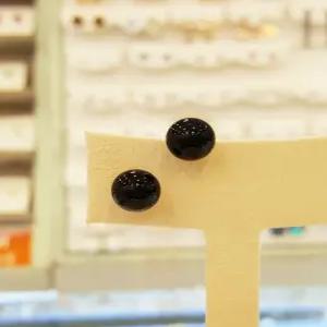 [볼라레]오닉스8mm진주귀걸이(SSE402)