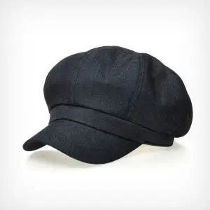 [하프클럽/]YMN006.데님 여성 남성 뉴스보이캡 헌팅캡 마도로스모자 빵모자 M