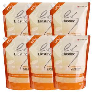 엘라스틴 모이스처라이징 대용량 컨디셔너 2100ml x 6개 대용량샴푸 리필용 파우치형