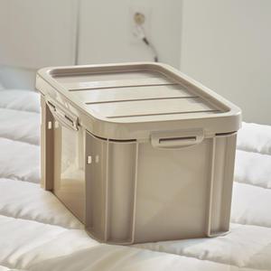 플라팜 탱크 밀폐 리빙박스, 베이지, 11L, 1개