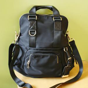 로자르 크로스겸용 멀티 나일론백팩/ 생활방수 남녀공용 노트북 백팩 직장인 출근백 학생가방 여행가방