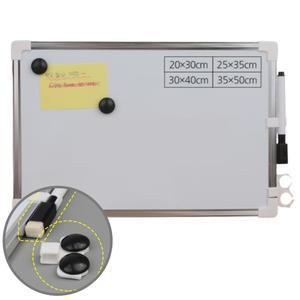 벽걸이 양면 화이트보드 세트 미니 골든벨 가정용 자석 보드 판 소형 칠판 마그네틱