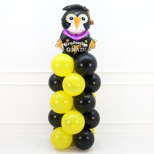 부엉이 풀바디 풍선 기둥 스탠드 세트 장식 졸업식 장식