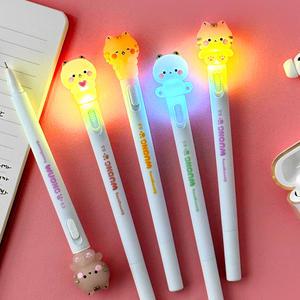 조선문방구 우옹이LED라이트중성펜(0.5mm)