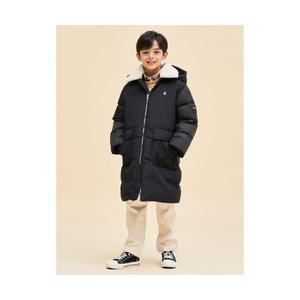 매장정품 빈폴 키즈 BEANPOLE KIDS 프리미엄 덕다운 롱패딩 블랙 BI3X38U035 453159