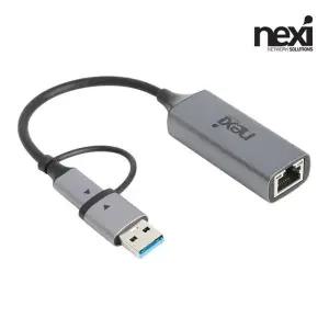 USB3.1 C타입 / USB3.0 기가비트 랜카드 NX-U3130GL NX1273 [H@lu]