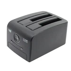 USB3.0 2베이 2.5 3.5 하드 도킹스테이션 블랙 NX775 [H@lu]