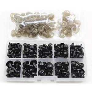 마켓플랜 뜨개질용 나사인형눈 142P세트