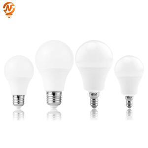 LED 전구 에너지 절약 표준 베이스 조명, AC 220V Lampada, 3W, 12W, E27, E14