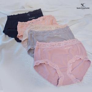 [상콤플렉스][95-110] 빅사이즈 [상콤플렉스] 쏘 콘포트 콜렉션 러블리 삼각팬티 5종세트