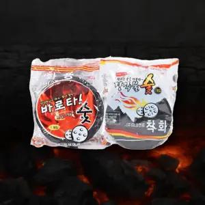 연탄 고기숯 캠핑숯 장작불 바로타 숯 1P