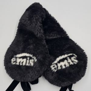 EMIS 이미스귀마개 로고 자카드 이어 워머 블랙 매장정품