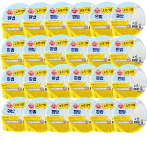 오뚜기 맛있는 오뚜기밥 210g 24개 간편 즉석밥