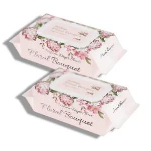 휴홈 제로플라스틱 고농축 퍼퓸 건조기시트 80매 2개(160매)