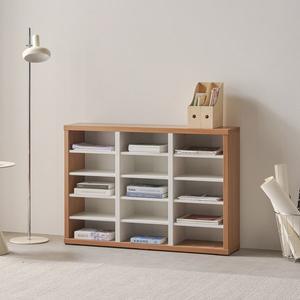 [히트가구]H61602 낮은 와이드 15칸 서류 수납장 1color