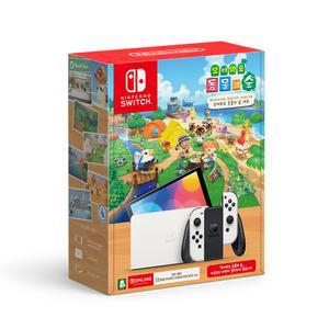 닌텐도 스위치 OLED 모여봐요 동물의 숲 세트 WJ