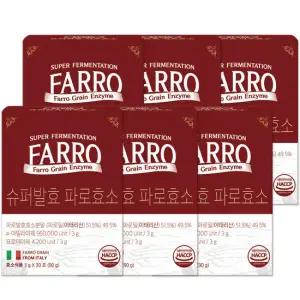 슈퍼발효 파로효소 3g 30포 6개