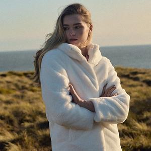 [유에스폴로]최초가 179000원[U.S. POLO ASSN.] 보아퍼 리버서블 퀼팅 점퍼 여성_아이보리