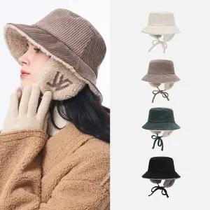 화이트샌즈 먼스터 코듀로이 이어머프 버킷햇 1종