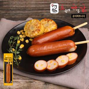 [오빠닭] 닭가슴살 통통 소시지 콘치즈맛 4팩