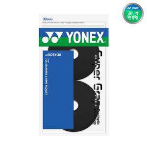[요넥스] 정품 롤 그립 AC102EX 30개 블랙