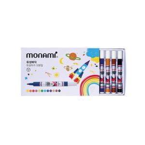 모나미 유성매직(둥근닙) 12색 세트