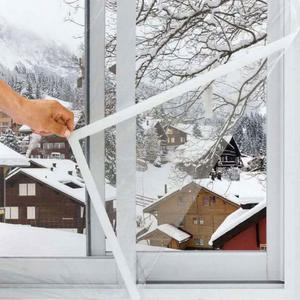 벨크로 창문 방풍 외풍차단 DIY 찍찍이 비닐 110~140cm