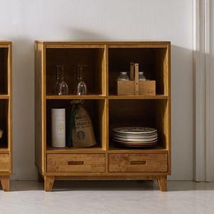 멜리스 고무나무원목 800 멀티수납장