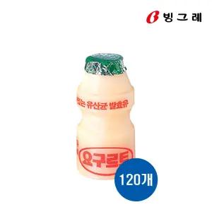 빙그레 요구르트 65ml 120개 아이스박스 포장