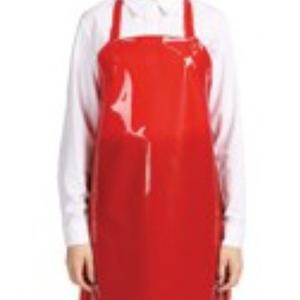 레드 소형 주방앞치마 설거지앞치마 급식실앞치마 위생앞치마 방수앞치마 목끈형